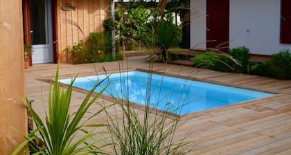 Superb seaside villa, warm and fully equipped