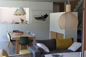 Dining - CAP-FERRET BETWEEN ARCACHON BAY AND OCEAN - VERY NICE VILLA WITH SWIM POOL (Lège-Cap-Ferret)
