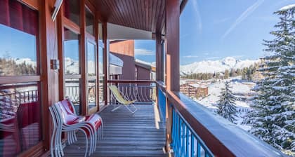 Große Wohnung im ARC 1800 an der Schneefront