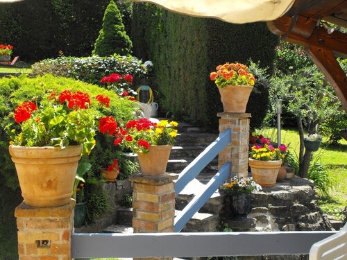 House in small village Cevennes with pool and garden.