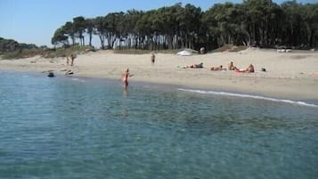 Una spiaggia nelle vicinanze
