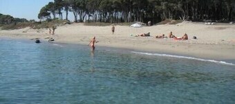 Apartment in luxury tree-lined residence, direct access to the beach