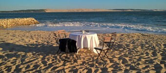 VILLA TENY Classée 3* piscine chauffée BASSIN d'ARCACHON 5 CH 12 pers.