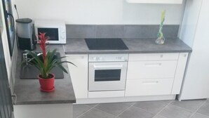Private kitchen - VERY NICE GITE CLASS 3 * AIR-CONDITIONED FOR 4 PERS CENTER VALLON PONT D'ARC (Vallon-Pont-D'arc)
