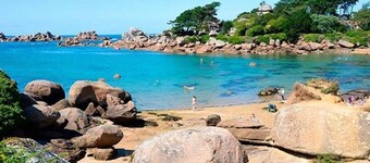 Casa / 6 pers / Bella vista mare / 200m spiaggia / nel cuore di PERRROS GUIREC
