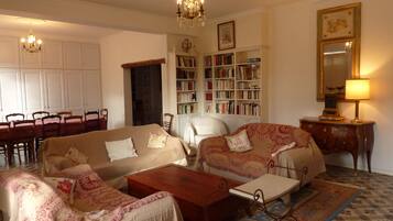 智能电视、壁炉、DVD 播放器、桌上足球