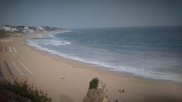 On the beach