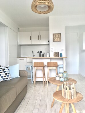 Télévision, lecteur de DVD, livres, vidéothèque