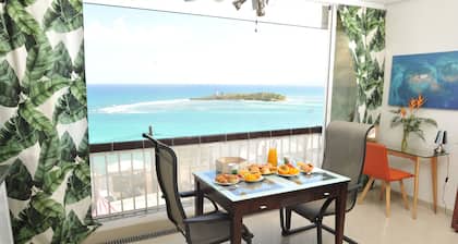 đ Le Panorama de L'Ăźletđ(Vue sur Mer) Gosier -Grande-Terre-