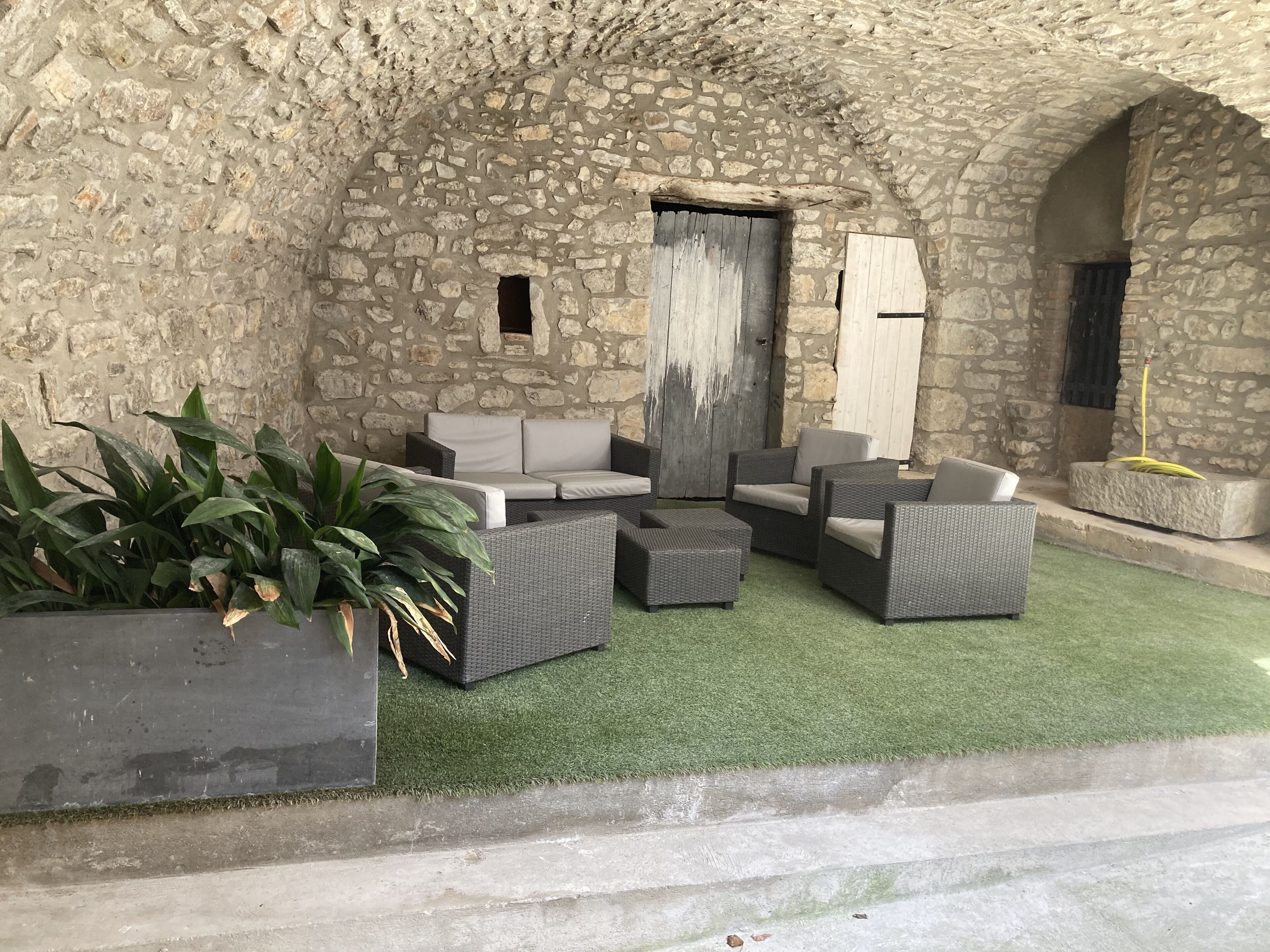 Enceinte de l’hébergement