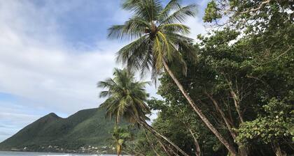 Caribbean villa on the beach