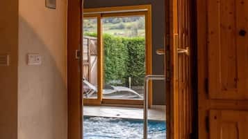 Una piscina riscaldata