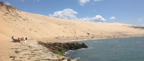 Tæt på stranden