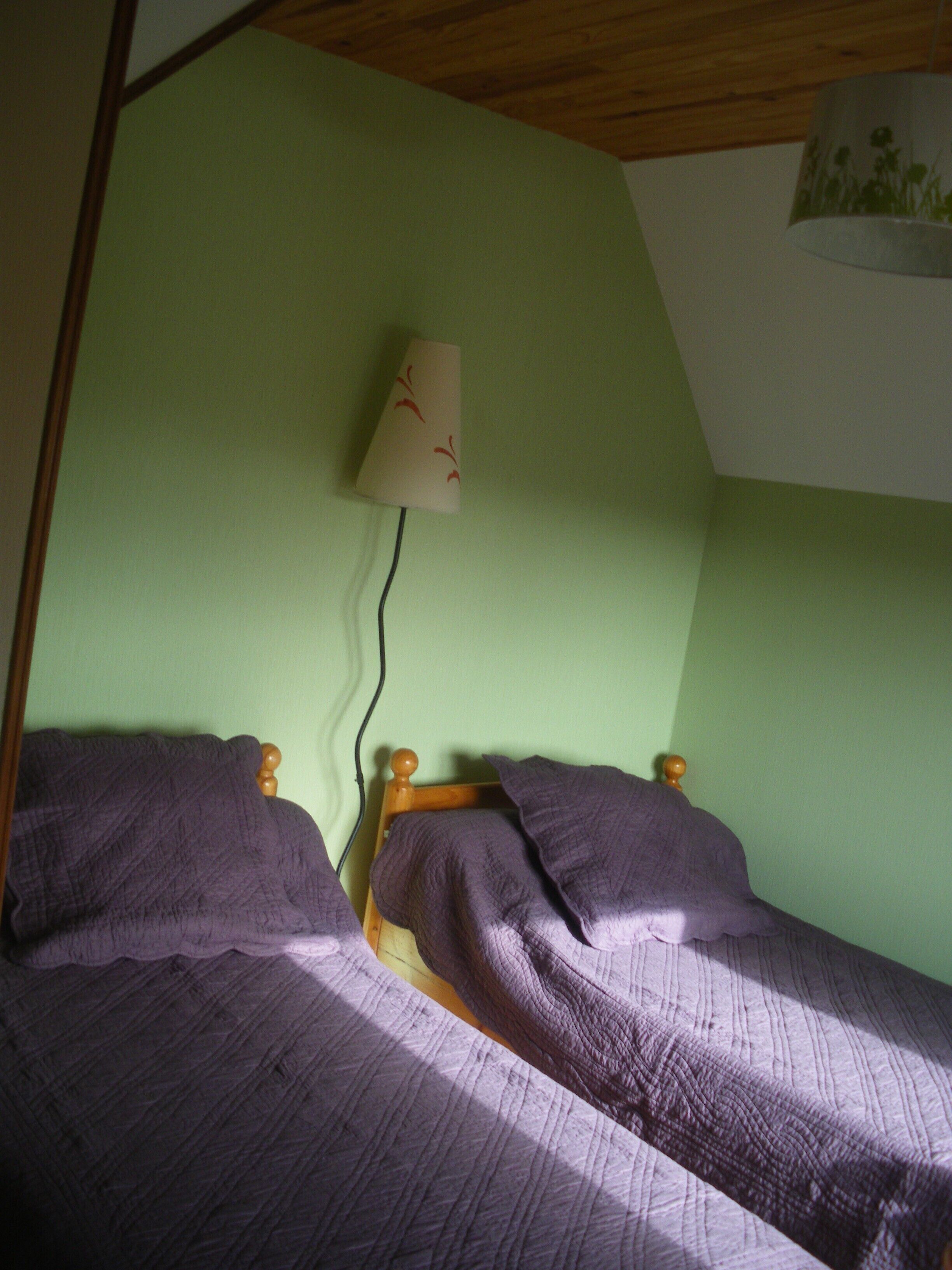 2 habitaciones, tabla de planchar con plancha y wifi 