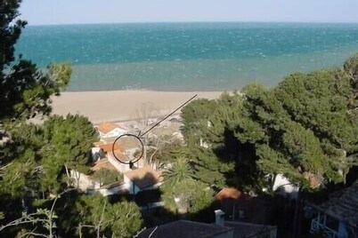 Appt Leucate- La Franqui.  3 rooms, beach at 50 m, Terrace, free Wifi,