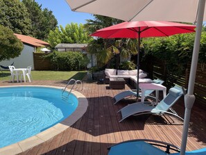 Pool - Typical Landaise villa with swimming pool (Seignosse)