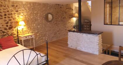 Village house with roof terrace