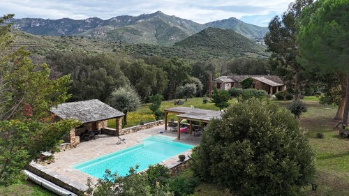 Villa Fiumicello, Saint Florent, Corsica, Private Pool, No Neighbors, Holidays