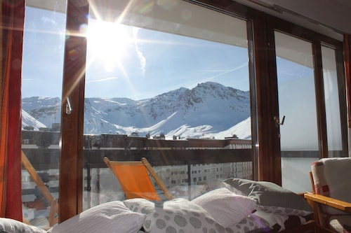 Appt 6 pers Tignes le Lac, WIFI, Skis aux pieds, commerces, ESF, activités d'été