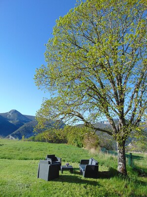 Property grounds - Separated studio on a fenced lot entering the Gorges du Verdon (Rougon)