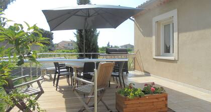 House in Saint Victor la Coste in Provence, between Avignon and Pont du Gard