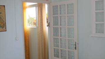 1 bedroom, iron/ironing board, travel crib, free WiFi