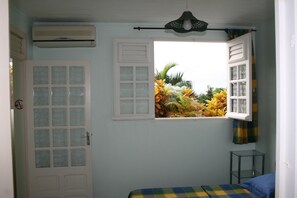 1 makuuhuone, silitysrauta/-lauta, vauvan matkasänky, ilmainen Wi-Fi