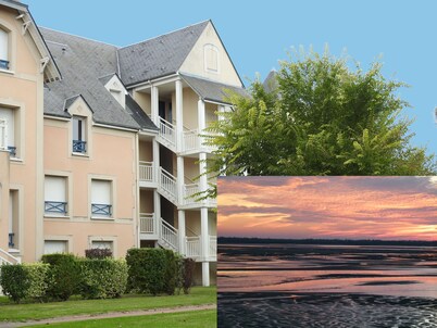 Apartment residence standing superb view Bay of Somme