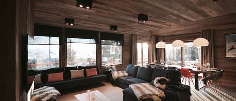 TV, fireplace, DVD player