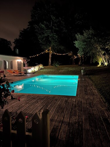 Suuri Arcachonaise Bordeaux viinitarhoja (Pessac Léognan) Gde Pool