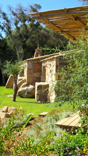 Overnattingsstedets uteområder