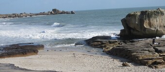 storey house with garden, close to the beach and the port of Guilvinec