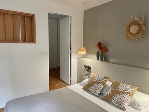 2 habitaciones, wifi gratis y ropa de cama 