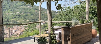 rent traditional Corsican stone house