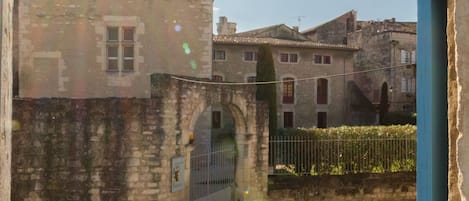 Vue depuis lâhĂ©bergement