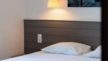 2 bedrooms, iron/ironing board, travel crib, WiFi