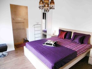3 bedrooms, in-room safe, iron/ironing board, WiFi - CONTEMPORARY VILLA IN CANNES  (Cannes)