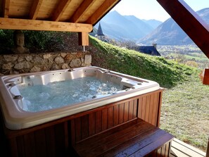 Baignoire à remous extérieure