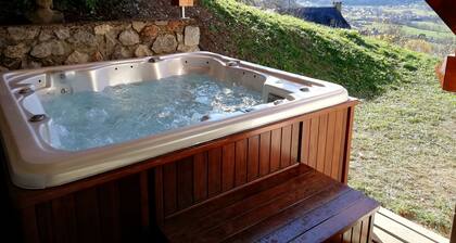 Cabaña de lujo con SPA y SAUNA para 8 a 10 personas cerca de ST-LARY SOULAN