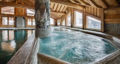 Luxueux appartement , ski aux pieds , grande terasse sud avec vue magnifique