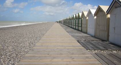 Charming house (4 people) at 1500ft from sea for an ideal stay in the Somme Bay