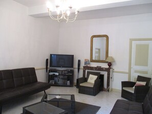 TV, DVD player, ping pong, books - Domaine de Saint-Martin, in enclosed park with trees of 1 hectare (42155 Pouilly). (Pouilly-Les-Nonains)