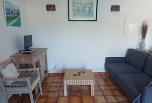 Smart-TV, DVD-Player, Bücher, Musikbibliothek
