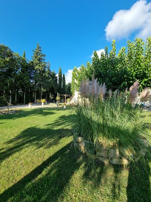 Property grounds - Cottage rental in Bédoin at the foot of Mont Ventoux (Bédoin)