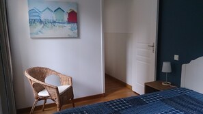 2 sovrum, strykjärn/strykbräda, wi-fi och sängkläder