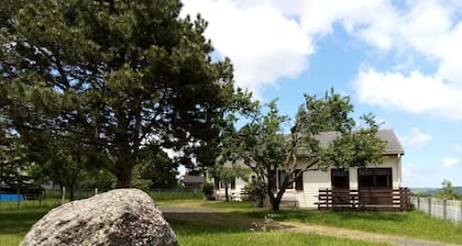 Chalet NEW, green environment, nature, quiet, in Auvergne, Sancy Massif view