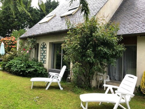 Maison paisible entre mer et forêt proche Perros-Guirec