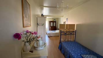 3 slaapkamers, een strijkplank/strijkijzer, reisbedje, wifi
