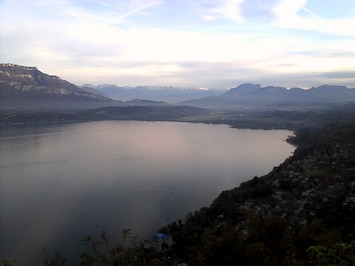 Lac du Bourget vu d'un petit peu plus haut...