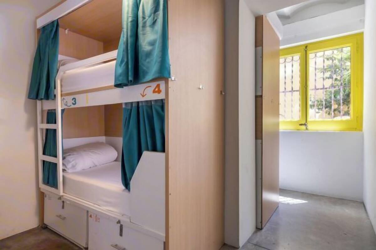 Blackout drapes, soundproofing, WiFi (free), bed sheets